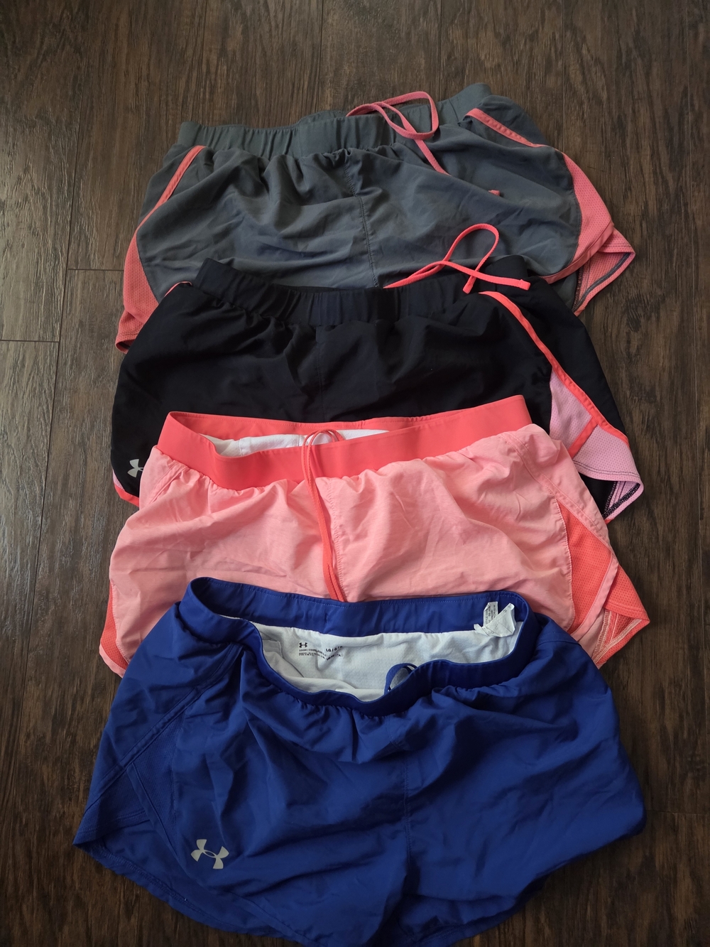 Under Armour Women’s Performance Shorts - Blue, Pink, Black, Gray